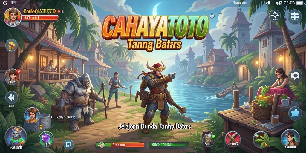 Gameplay Open World di CAHAYATOTO yang menakjubkan dan interaktif.