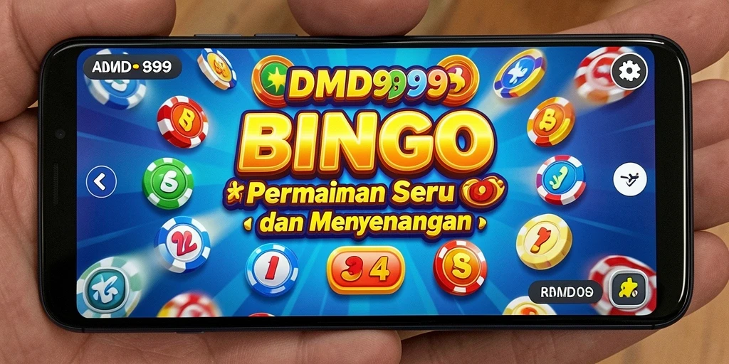 Tampilan gameplay seru dan mendebarkan dari DMD999 yang penuh warna.