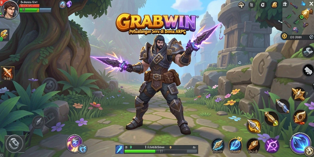 Gameplay seru dan tantangan di dunia fantasi GRABWIN.
