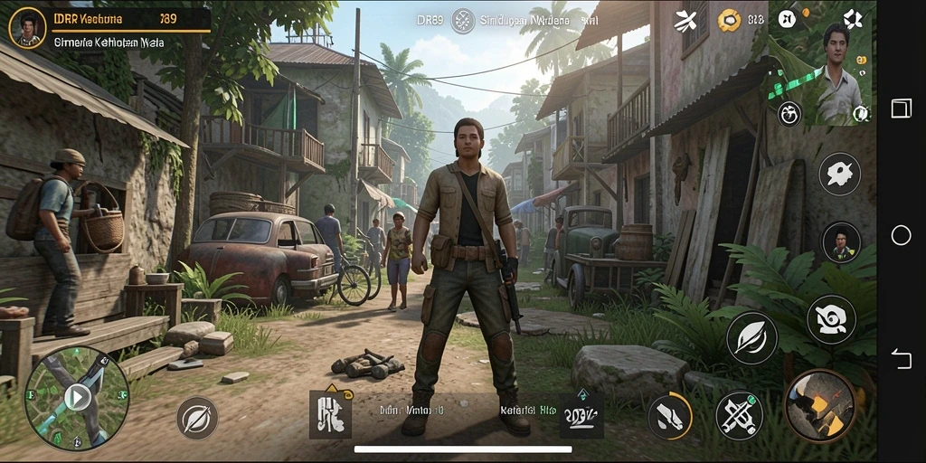 Tampilan gameplay yang menarik dalam IDR89, menunjukkan aktivitas simulasi yang realistis.
