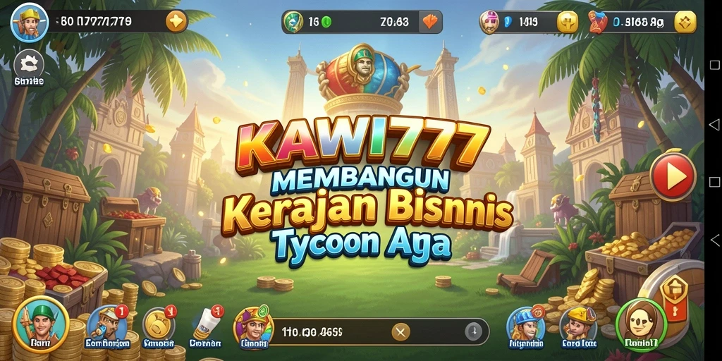 Tampilan gameplay KAWI777 yang dinamis dan interaktif.