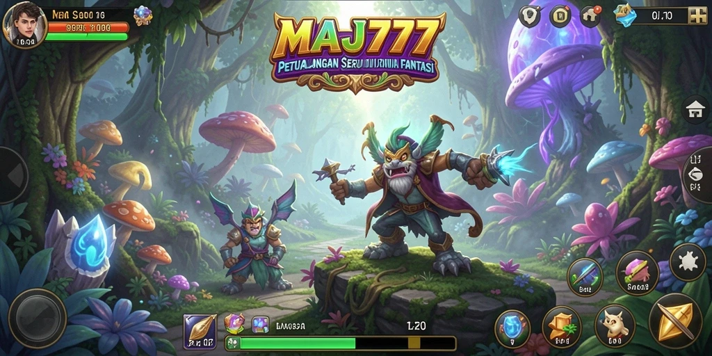 Gameplay seru dan menantang dalam MAJ777.