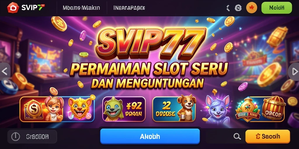 Tampilan gameplay menarik dari SVIP777 yang memperlihatkan momen kemenangan.