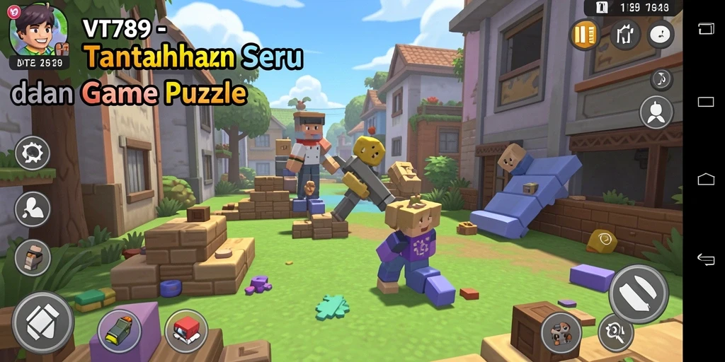 Tampilan gameplay seru di VT789 dengan berbagai tantangan Puzzle.